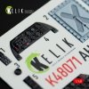 KELIK K48071 AH-1G INTERIOR 3D DECALS FOR ICM/SPECIALHOBBY KIT 1/48